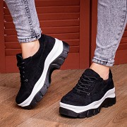 Женские сникеры Fashion Bosco 1985 36 размер 23 см Черный Киев