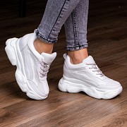 Женские стильные сникеры Fashion Penny 1673 38 размер 24 см Белый Киев