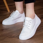 Кеды женские Fashion Abubu 2963 36 размер 23,5 см Белый Киев