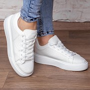 Кеды женские Fashion Aistin 3077 40 размер 25,5 см Белый Киев