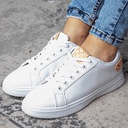 Кеды женские Fashion Cyrioma 3129 38 размер 24 см Белый Киев