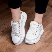 Кеды женские Fashion Deja 2194 36 размер 23,5 см Белый Киев