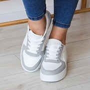 Кеды женские Fashion Nocturne 3190 39 размер 24,5 см Белый Киев