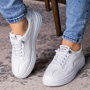 Кеды женские Fashion Quango 2998 38 размер 24 см Белый Киев