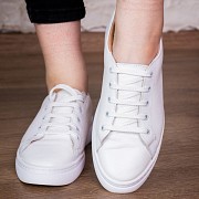 Кеды женские Fashion Sally 3003 38 размер 24,5 см Белый Киев