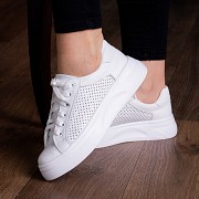 Кроссовки женские Fashion Abbey 2842 36 размер 23,5 см Белый Киев