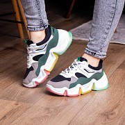 Кроссовки женские Fashion Arlena 2098 36 размер 22,5 см Зелёный Киев
