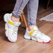 Кроссовки женские Fashion Asia 2097 36 размер 22,5 см Белый Киев