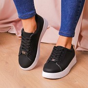 Кроссовки женские Fashion Ballad 3141 40 размер 25 см Черный Киев