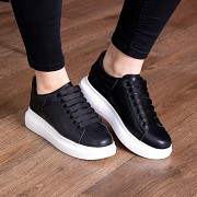 Кроссовки женские Fashion Caitlyn 2847 39 размер 25 см Черный Киев