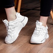 Кроссовки женские Fashion Cher 2120 38 размер 23 см Белый Киев