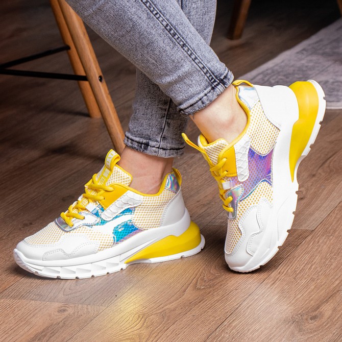 Кроссовки женские Fashion Coojo 2237 36 размер 23 см Белый Киев - изображение 1