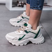Кроссовки женские Fashion Delia 3488 36 размер 23 см Белый Киев