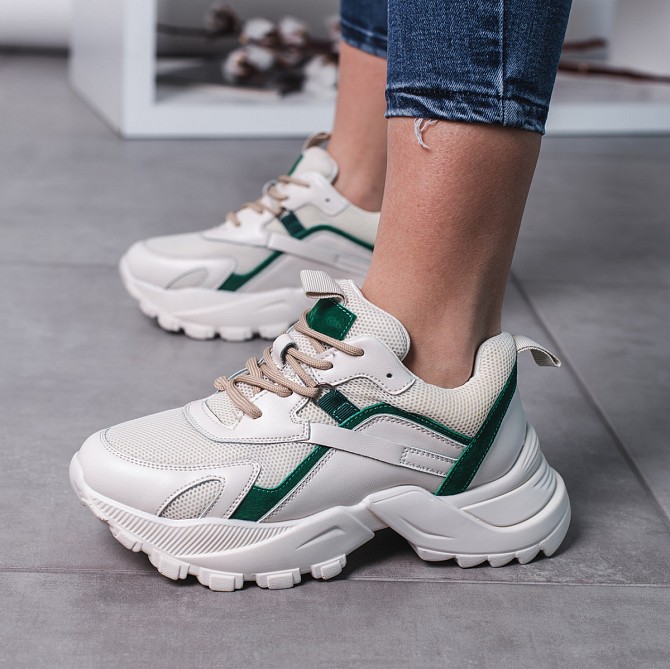 Кроссовки женские Fashion Delia 3488 37 размер 23,5 см Белый Киев - изображение 1