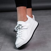 Кроссовки женские Fashion Echo 3482 39 размер 25 см Белый Киев