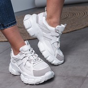 Кроссовки женские Fashion Empress 3484 36 размер 23,5 см Белый Киев