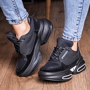 Кроссовки женские Fashion Fannya 2802 36 размер 23 см Черный Киев