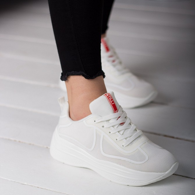 Кроссовки женские Fashion Gabbie 2567 39 размер 25 см Белый Киев - изображение 1