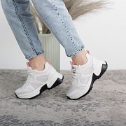 Кроссовки женские Fashion Gambit 2572 36 размер 23,5 см Белый Киев