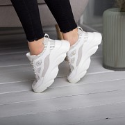 Кроссовки женские Fashion Haboko 2581 37 размер 23,5 см Белый Киев