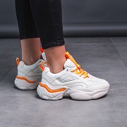 Кроссовки женские Fashion Holy 3515 39 размер 24,5 см Бежевый Київ