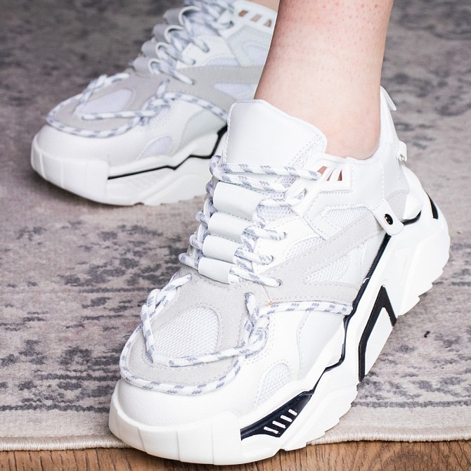 Кроссовки женские Fashion Jadou 2983 36 размер 23 см Белый Киев - изображение 1