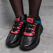 Кроссовки женские Fashion Kaito 3174 38 размер 24 см Черный Київ