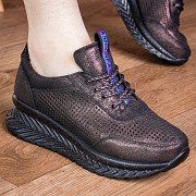 Кроссовки женские Fashion Lana 2985 39 размер 25 см Бронзовый Київ