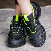 Кроссовки женские Fashion Lassie 2987 39 размер 24,5 см Черный Київ