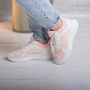 Кроссовки женские Fashion Molly 2650 38 размер 24 см Розовый Київ