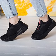 Кроссовки женские Fashion Qantas 2608 38 размер 24,5 см Черный Київ