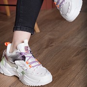 Кроссовки женские Fashion Quasar 2697 37 размер 24 см Белый Київ