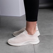 Кроссовки женские Fashion Sammy 3562 36 размер 23,5 см Бежевый Київ