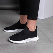 Кроссовки женские Fashion Sassy 3543 40 размер 25,5 см Черный Київ