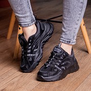 Кроссовки женские Fashion Stacy 2158 38 размер 24 см Черный Київ