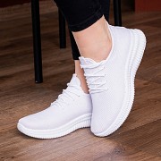 Кроссовки женские Fashion Toby 2893 38 размер 24,5 см Белый Київ