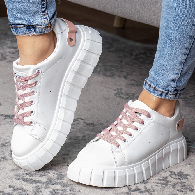 Кроссовки женские Fashion Tsunami 3128 40 размер 25,5 см Белый Київ - изображение 1