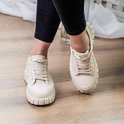 Кроссовки женские Fashion Zephyr 3239 38 размер 24,5 см Бежевый Київ
