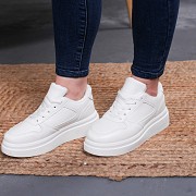 Кроссовки женские зимние Fashion Ellie 3383 40 размер 25 см Белый Київ