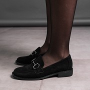 Лоферы женские Fashion Jasper 3572 41 размер 26 см Черный Киев