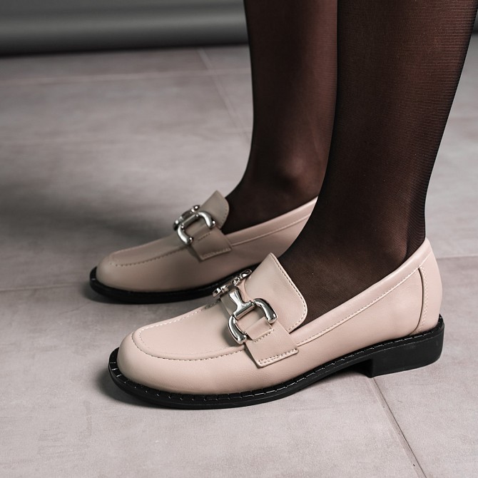 Лоферы женские Fashion Taylor 3580 39 размер 25 см Бежевый Київ - изображение 1
