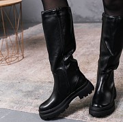 Сапоги женские Fashion Pelipa 3411 39 размер 25 см Черный Киев