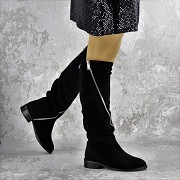 Сапоги женские Fashion Sage 2169 37 размер 24 см Черный Киев