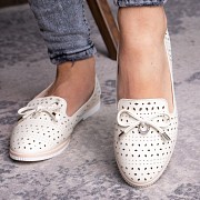 Слиперы женские Fashion Gracie 1793 38 размер 23,5 см Бежевый Киев