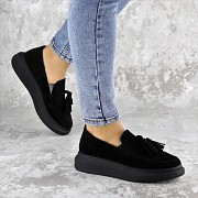 Слиперы женские Fashion Pansy 2142 38 размер 24,5 см Черный Киев