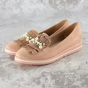 Слиперы женские Fashion Pearl 1038 37 размер 23 см Пудра Киев