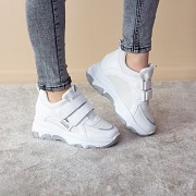 Сникеры женские Fashion Azzurra 2524 40 размер 24 см Белый Киев