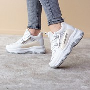 Сникеры женские Fashion Donner 2496 39 размер 23,5 см Белый Киев