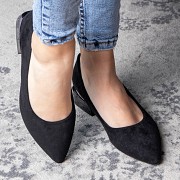 Туфли женские Fashion Baggy 2595 36 размер 23,5 см Черный Киев