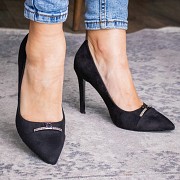 Туфли женские Fashion Becka 2533 35 размер 23 см Черный Киев